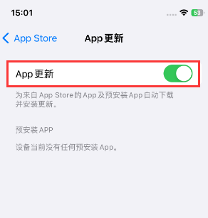 回民苹果15维修中心如何让iPhone15APP自动更新